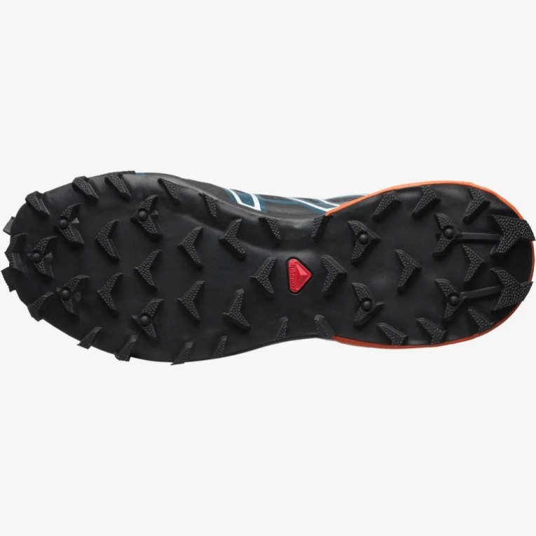 Tenis Salomon Snowcross Advanced Hombre Negros Turquesa | MX WGDO649